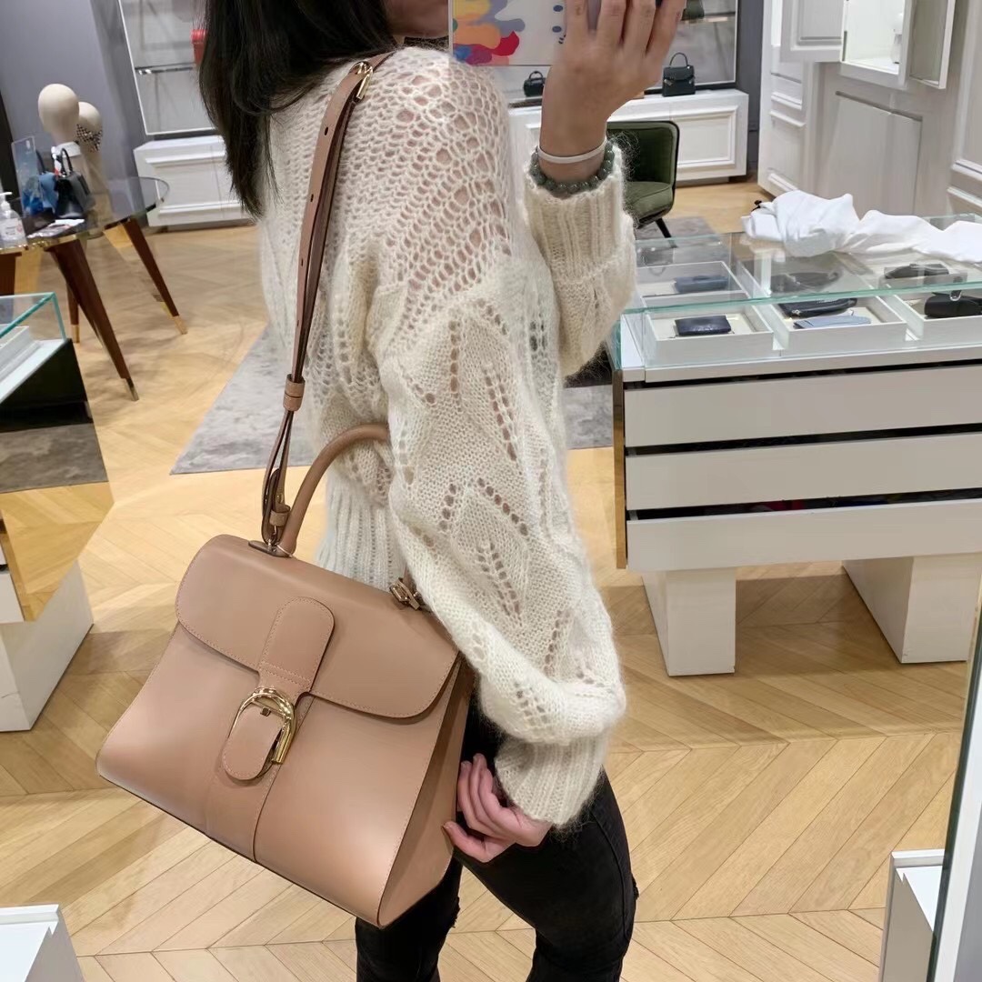 델보 브리앙 박스백 미듐